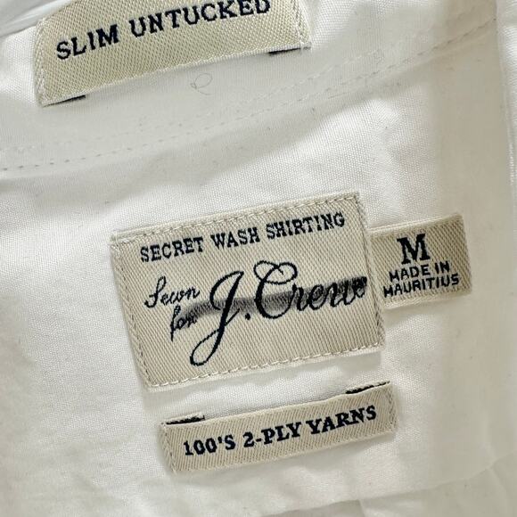 J. Crew White Casual Button Down Shirt - Picture 5 of 12